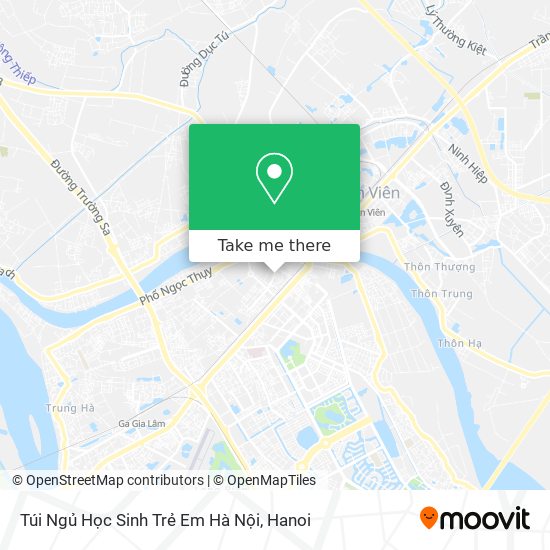 Túi Ngủ Học Sinh Trẻ Em Hà Nội map