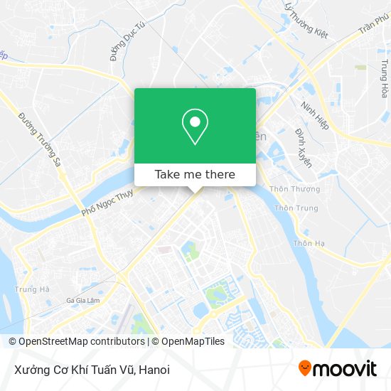 Xưởng Cơ Khí Tuấn Vũ map