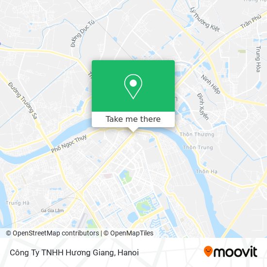 Công Ty TNHH Hương Giang map