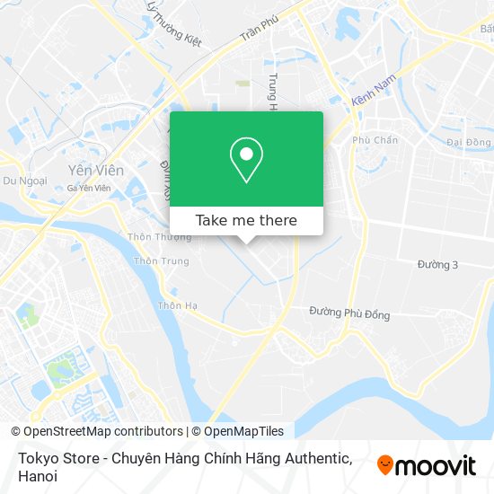 Tokyo Store - Chuyên Hàng Chính Hãng Authentic map