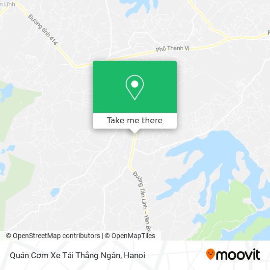 Quán Cơm Xe Tải Thắng Ngân map