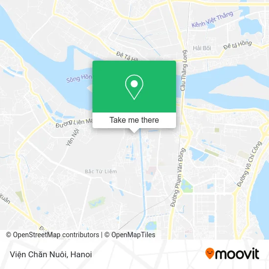 Viện Chăn Nuôi map