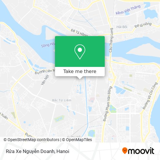 Rửa Xe Nguyễn Doanh map