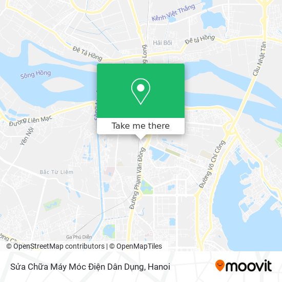 Sửa Chữa Máy Móc Điện Dân Dụng map