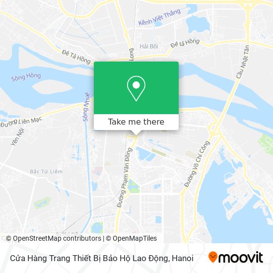 Cửa Hàng Trang Thiết Bị Bảo Hộ Lao Động map