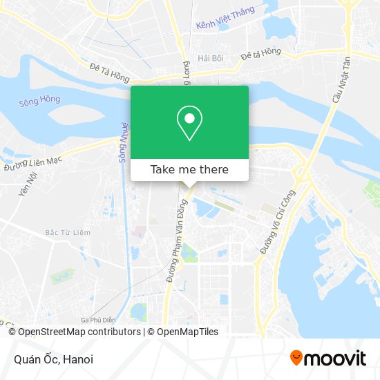 Quán Ốc map