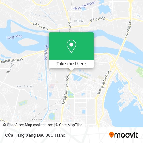 Cửa Hàng Xăng Dầu 386 map