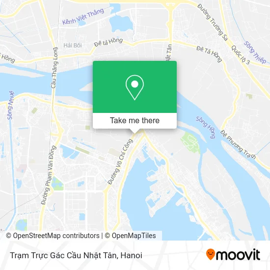 Trạm Trực Gác Cầu Nhật Tân map