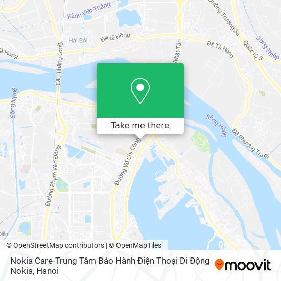 Nokia Care-Trung Tâm Bảo Hành Điện Thoại Di Động Nokia map