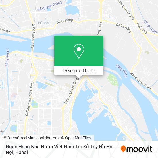 Ngân Hàng Nhà Nước Việt Nam Trụ Sở Tây Hồ Hà Nội map