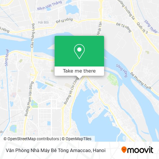 Văn Phòng Nhà Máy Bê Tông Amaccao map