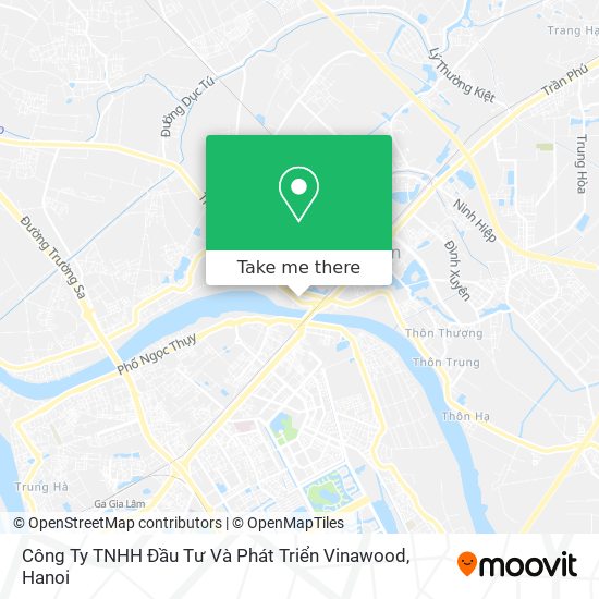 Công Ty TNHH Đầu Tư Và Phát Triển Vinawood map