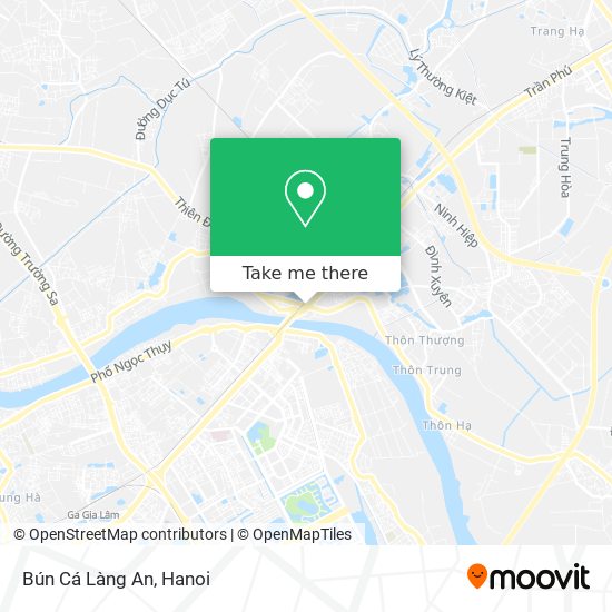 Bún Cá Làng An map