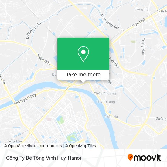 Công Ty Bê Tông Vinh Huy map