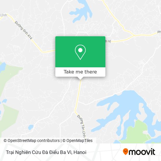 Trại Nghiên Cứu Đà Điểu Ba Vì map