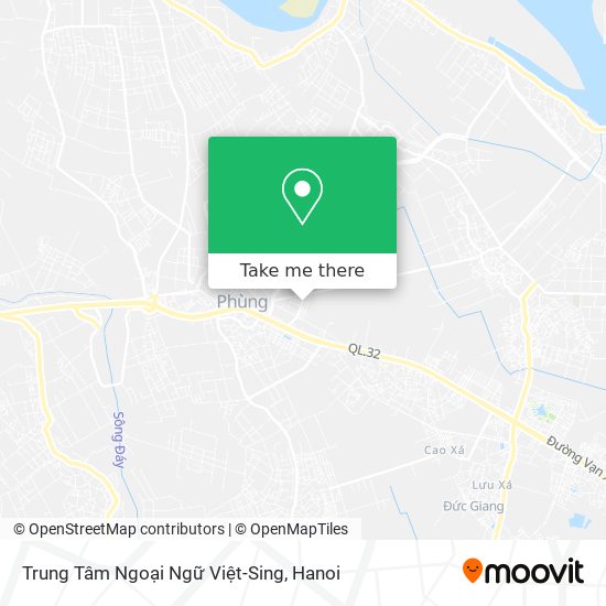 Trung Tâm Ngoại Ngữ Việt-Sing map