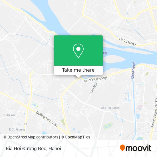 Bia Hơi Đường Béo map