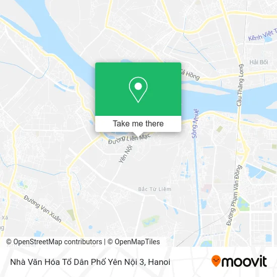 Nhà Văn Hóa Tổ Dân Phố Yên Nội 3 map