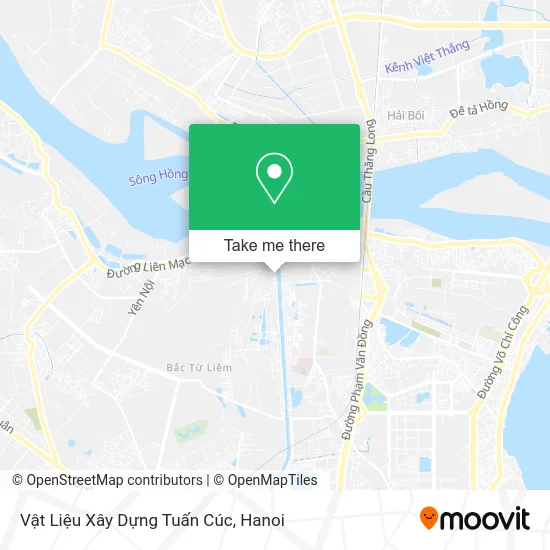 Vật Liệu Xây Dựng Tuấn Cúc map