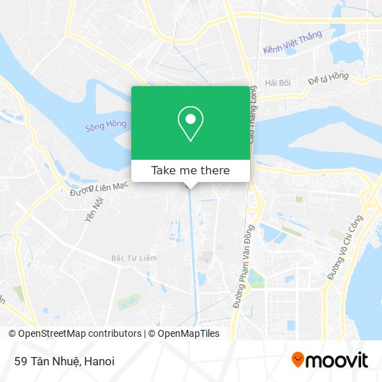 59 Tân Nhuệ map