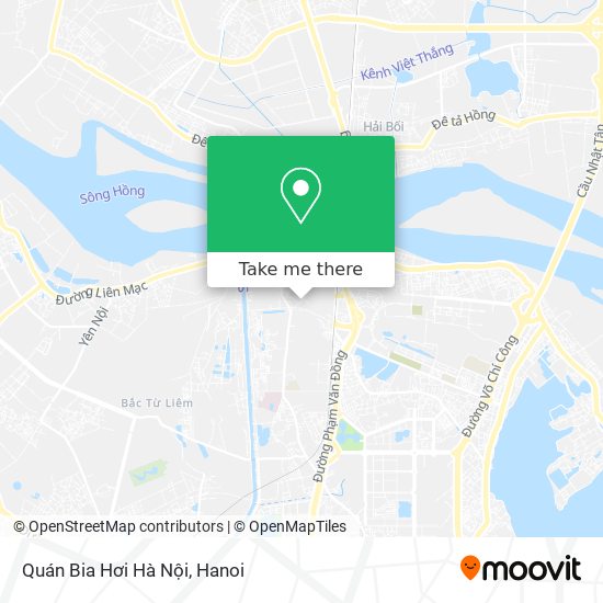 Quán Bia Hơi Hà Nội map