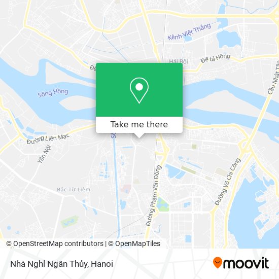 Nhà Nghỉ Ngân Thủy map