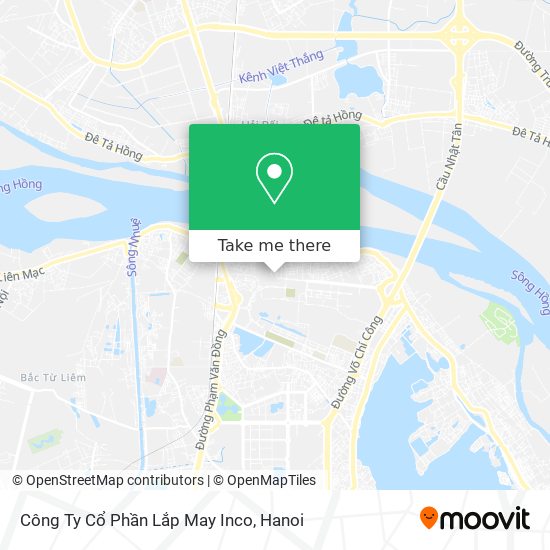 Công Ty Cổ Phần Lắp May Inco map