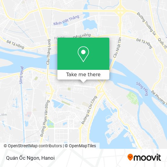 Quán Ốc Ngon map