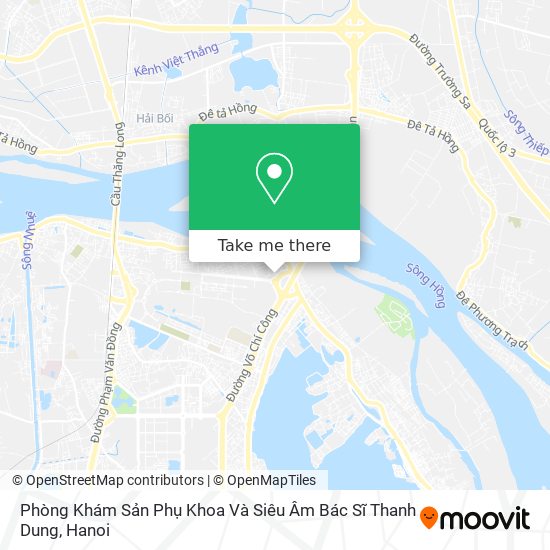 Phòng Khám Sản Phụ Khoa Và Siêu Âm Bác Sĩ Thanh Dung map