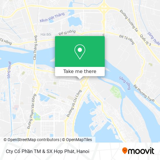 Cty Cổ Phần TM & SX Hợp Phát map