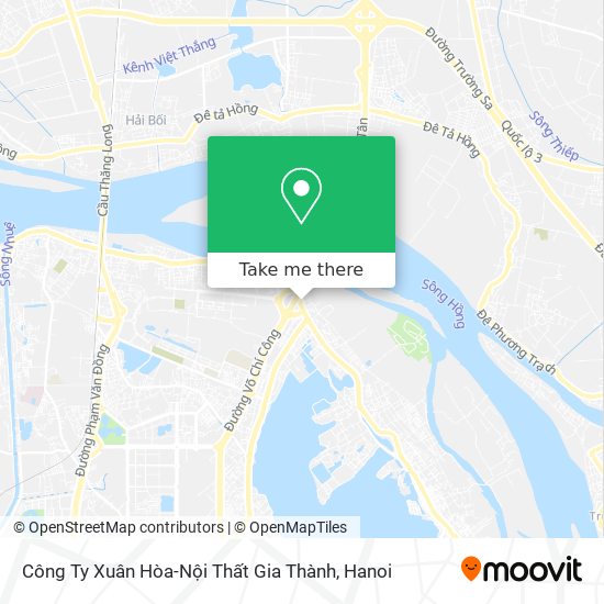 Công Ty Xuân Hòa-Nội Thất Gia Thành map