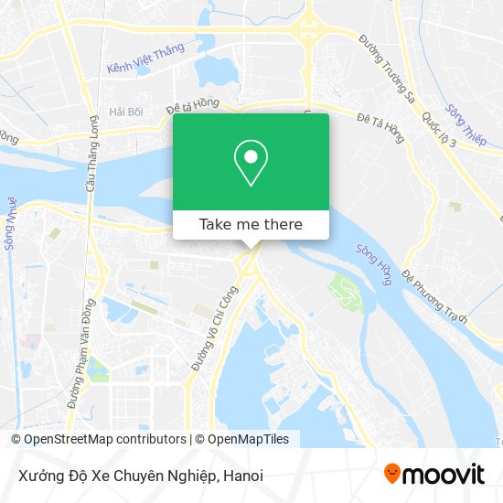 Xưởng Độ Xe Chuyên Nghiệp map