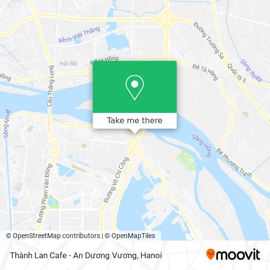 Thành Lan Cafe - An Dương Vương map