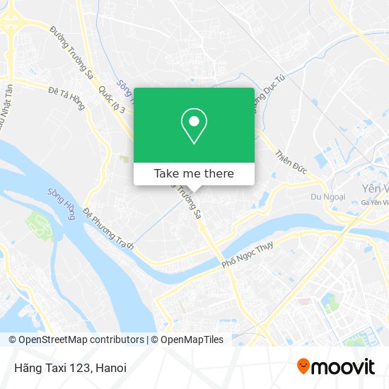 Hãng Taxi 123 map