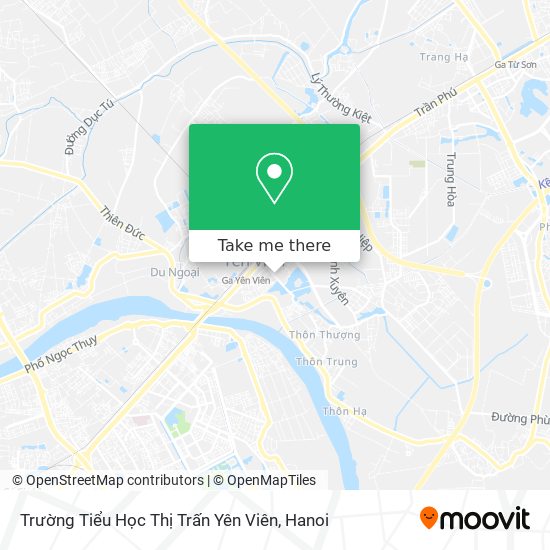Trường Tiểu Học Thị Trấn Yên Viên map