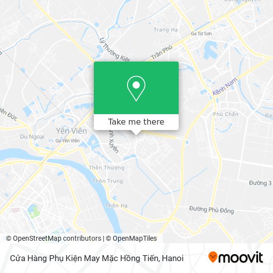 Cửa Hàng Phụ Kiện May Mặc Hồng Tiến map