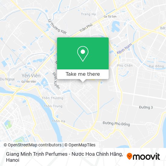 Giang Minh Trịnh Perfumes - Nước Hoa Chính Hãng map