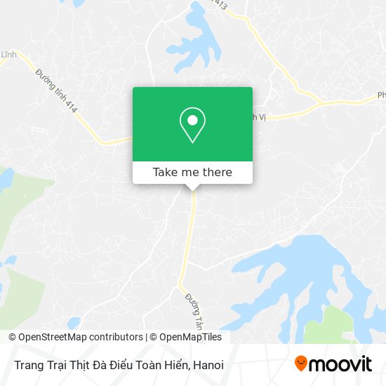Trang Trại Thịt Đà Điểu Toàn Hiển map