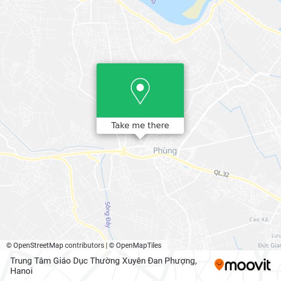 Trung Tâm Giáo Dục Thường Xuyên Đan Phượng map