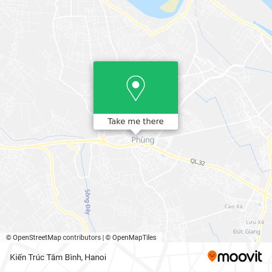 Kiến Trúc Tâm Bình map