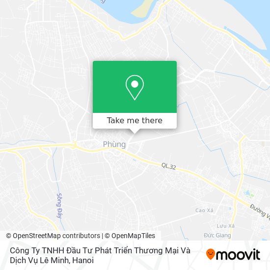 Công Ty TNHH Đầu Tư Phát Triển Thương Mại Và Dịch Vụ Lê Minh map