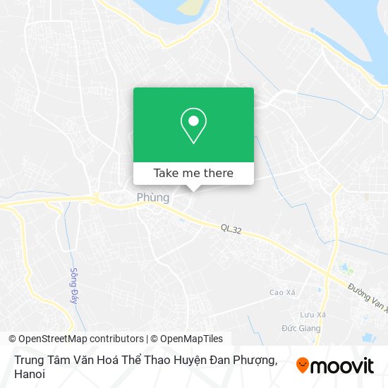 Trung Tâm Văn Hoá Thể Thao Huyện Đan Phượng map