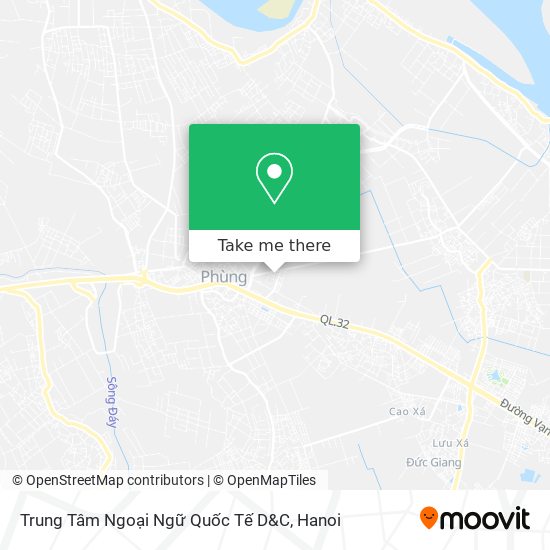 Trung Tâm Ngoại Ngữ Quốc Tế D&C map