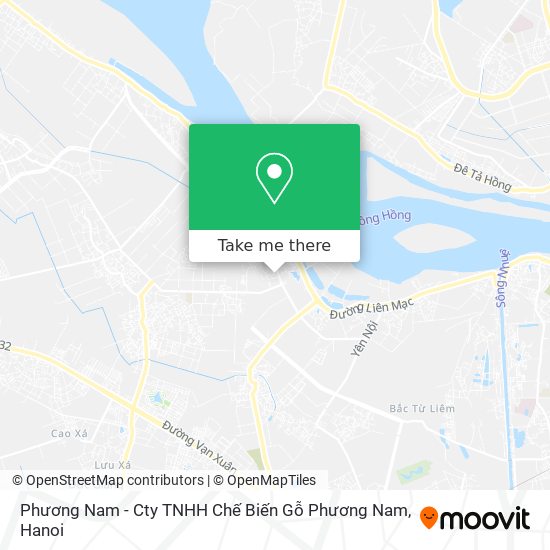 Phương Nam - Cty TNHH Chế Biến Gỗ Phương Nam map