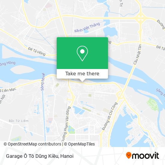 Garage Ô Tô Dũng Kiều map