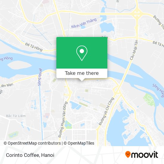 Corinto Coffee map