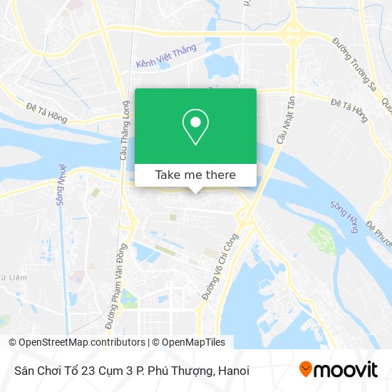 Sân Chơi Tổ 23 Cụm 3 P. Phú Thượng map