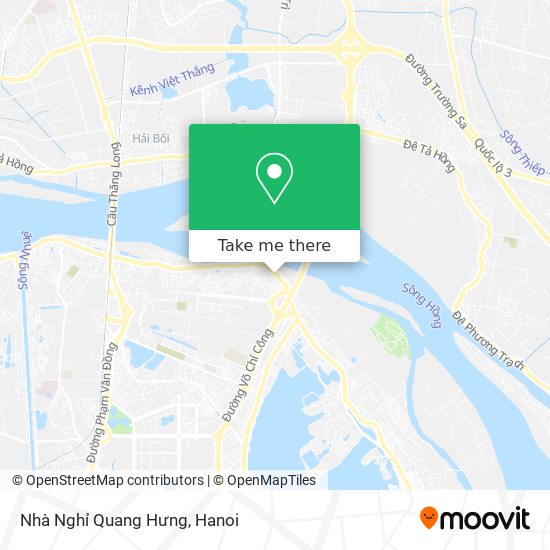 Nhà Nghỉ Quang Hưng map
