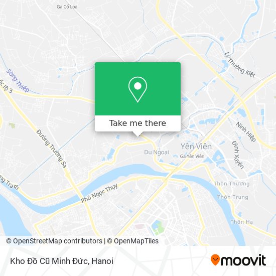 Kho Đồ Cũ Minh Đức map