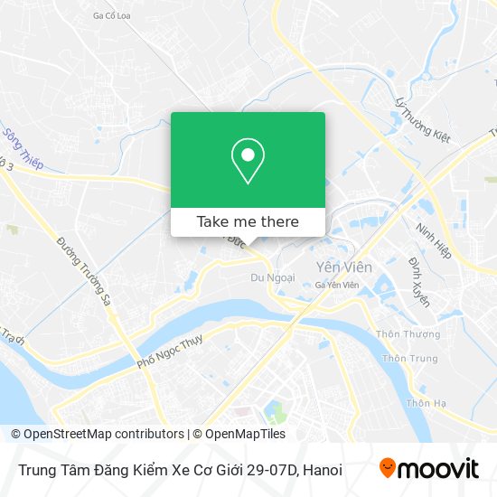 Trung Tâm Đăng Kiểm Xe Cơ Giới 29-07D map